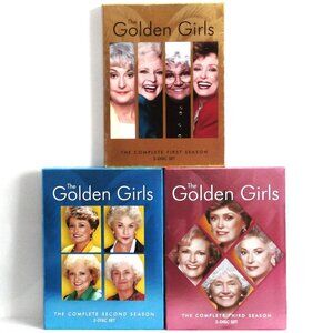 THE GOLDEN GIRLS DVD SET Complete First, Second, & Third Seasons, 9 Disc Set